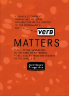 Verb Matters - Salazar, Jaime (Editor), and Ferre, Albert (Editor), and Sakamoto, Tomoko (Editor)