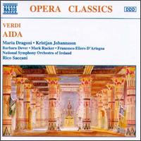 Verdi: Aida - Antonio Marceno (vocals); Barbara Dever (vocals); Francesco Ellero d'Artegna (vocals); Irish Army No.1 Band;...