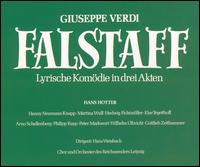 Verdi: Falstaff - Arno Schellenberg (baritone); Else Tegetthoff (mezzo-soprano); Gottlieb Zeithammer (bass); Hans Hotter (baritone);...