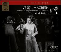 Verdi: Macbeth - Carlo Cossutta (vocals); Christa Ludwig (vocals); Ewald Aichberger (vocals); Gildis Flossmann (vocals);...