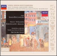 Verdi: Simon Boccanegra - Ernesto Gavazzi (tenor); Giacomo Aragall (tenor); Kiri Te Kanawa (soprano); Leo Nucci (baritone); Paata Burchuladze (bass);...
