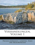 Verhandlungen, Volume 1