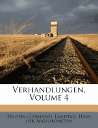 Verhandlungen, Volume 4