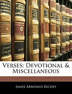 Verses: Devotional & Miscellaneous