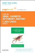 Veterinary Anatomy Flash Cards -- Elsevier eBook on Vitalsource (Retail Access Card)