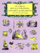 Victorian Spot Illustrations, Alphabets and Ornaments