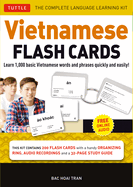 Vietnamese Flash Cards Kit: The Complete Language Learning Kit (200 hole-punched cards, CD with Audio recordings, 32-page Study Guide)