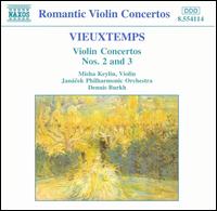 Vieuxtemps: Violin Concertos Nos. 2 and 3 - Misha Keylin (violin); Jancek Philharmonic Orchestra; Dennis Burkh (conductor)