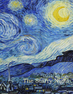 Vincent Van Gogh Starry Night: Large 8.5" x 11" (21.5cm x 27.9cm) Blank & Lined Journal, Sketchbook, Notebook or Diary Keepsake.
