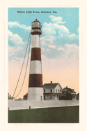 Vintage Journal Bolivar Lighthouse, Galveston, Texas