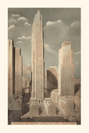 Vintage Journal Rockefeller Center, New York City