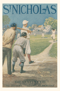 Vintage Journal St. Nicholas Baseball Poster