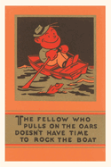 Vintage Journal The Fellow who Pulls the Oars