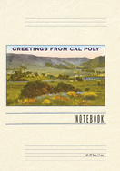 Vintage Lined Notebook Greetings from Cal Poly, San Luis Obispo