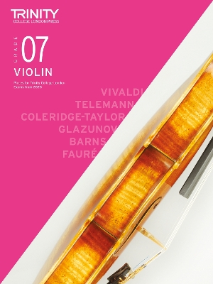 Violin 2020-2023. Grade 7 - College London, Trinity