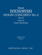 Violin Concerto No.2, Op.22: Study Score