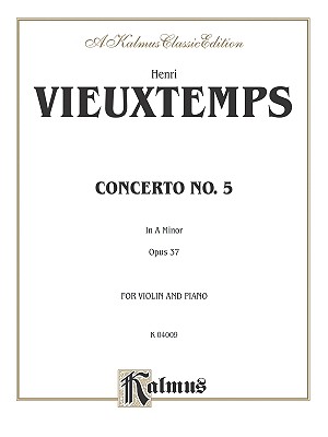 Violin Concerto No. 5 - Vieuxtemps, Henri (Composer), and Alfred Publishing (Editor)