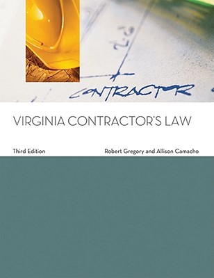 Virginia Contractor's Law - Gregory, Robert