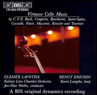 Virtuoso Cello Music - Bengt Ericson (cello); Elemr Lavotha (cello); Karin Langebo (harp); Jan-Olav Wedin (conductor)