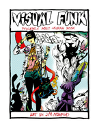 Visual Funk Street Art Adult Coloring Book