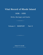 Vital Record of Rhode Island 1636-1850: Births, Marriages and Deaths: Newport - Arnold, James N
