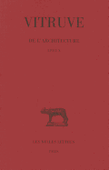 Vitruve, de l'Architecture: Livre X - Callebat, Louis (Translated by)