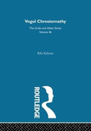 Vogul Chrestomathy