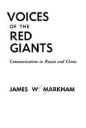 Voices of the Red Giants - Markham, James W
