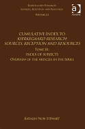 Volume 21, Tome III: Cumulative Index: Index of Subjects, Overview of the Articles in the Series