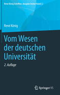 Vom Wesen Der Deutschen Universitt