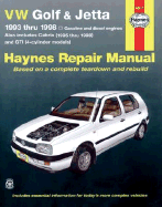 VW Golf and Jetta Automotive Repair Manual: 1993 to 1998