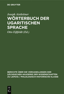 Wrterbuch der ugaritischen Sprache.