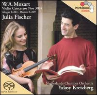 W.A. Mozart: Violin Concertos Nos. 3 & 4  - Julia Fischer (violin); Netherlands Chamber Orchestra; Yakov Kreizberg (conductor)