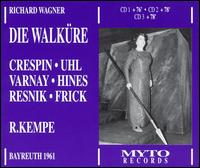 Wagner: Die Walkre - Astrid Varnay (vocals); Elisabeth Schartel (vocals); Elisabeth Steiner (vocals); Fritz Uhl (vocals); Gertraud Hopf (vocals);...