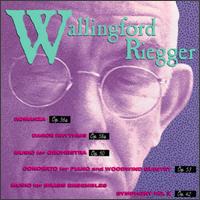 Wallingford Riegger: Romanza Op. 56a; Dance Rhythyms Op. 58a; Music for Orchestra Op. 50; etc. - Alumni of the National Orchestral Association; American Brass Quintet; Harriet Wingreen (piano)