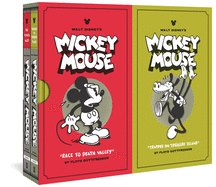 Walt Disney's Mickey Mouse Gift Box Set: Race to Death Valley and Trapped on Treasure Island: Vols. 1 & 2