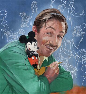Walt's Imagination: The Life of Walt Disney - Rappaport, Doreen, and Pomeroy, John