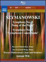 Warsaw Philharmonic Choir and Orchestra/Antoni Wit: Szymanowski - Symphonies 3 & 4 [Blu-ray]
