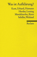 Was Ist Aufklarung? Thesen Und Definitionen