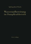 Wasseraufbereitung Im Dampfkraftbetrieb