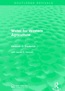 Water for western agriculture