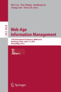 Web-Age Information Management: 17th International Conference, Waim 2016, Nanchang, China, June 3-5, 2016, Proceedings, Part II