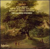 Weber: Piano Quartet; Trio for flute, cello and piano; Quintet for clarinet & strings - Christoph Marks (cello); Gaudier Ensemble; Iris Juda (viola); Jaime Martn (flute); Lesley Hatfield (violin);...