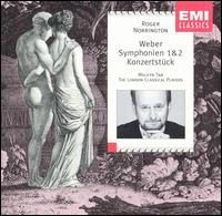 Weber: Symphonien 1 & 2; Konzertstck - London Classical Players; Melvyn Tan (fortepiano); Roger Norrington (conductor)