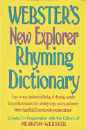 Webster's New Explorer Rhyming Dictionary
