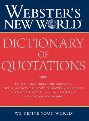 Webster's New World Dictionary of Quotations - Harraps