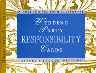 Wedding Party Responsibility Cards