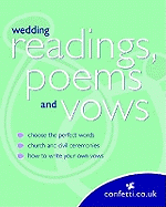 Wedding Readings, Poems and Vows.