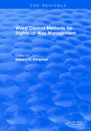 Weed Control Methods for Rights of Way Management