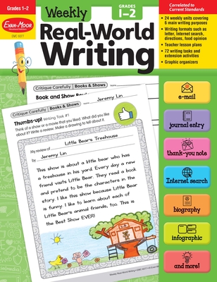 Weekly Real-World Writing, Grade 1 - 2 Teacher Resource - Evan-Moor Educational Publishers